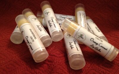 Orange-Coconut Lip Balm