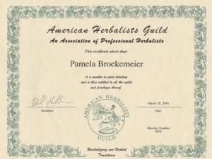 2016 American Herbalist Guild